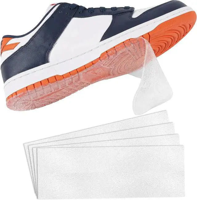 Main image of Clear Shoe Sole Protector Kit - 19.8 * 5.9 Inch Upgraded Transparent Shoe Sole Guard, Clear Shoe Bottom Protector, 2 Pack Anti-Slip Self-Adhesive Anti-Weare Heel Protectors for Athletic/Dress Shoes