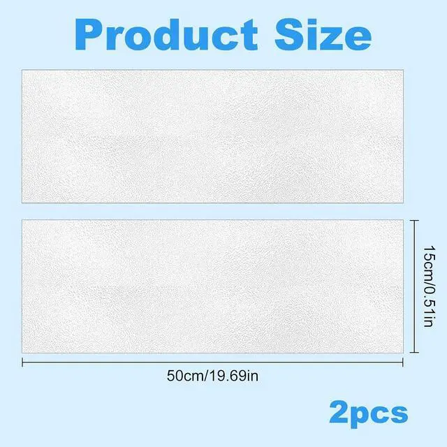 Alt view image 2 of 6 - Clear Shoe Sole Protector Kit - 19.8 * 5.9 Inch Upgraded Transparent Shoe Sole Guard, Clear Shoe Bottom Protector, 2 Pack Anti-Slip Self-Adhesive Anti-Weare Heel Protectors for Athletic/Dress Shoes
