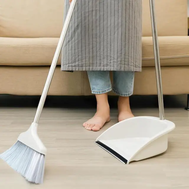Alt view image 6 of 7 - MAGICLULU 2Pcs Dustpan Edge Replacement Strip, 11.4 Inch Plastic Dust Pan Lip Inlet Pressing Strips for Stand Up Dustpans, Garbage Shovel, Home Office Cleaning Tool Repairs Accessory