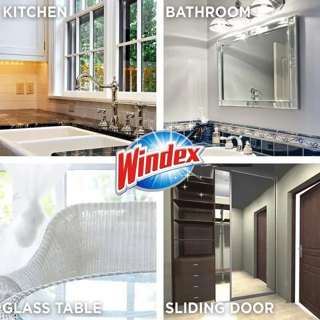 Alt view image 3 of 7 - Pledge Expert Care Wood Wipes & Windex Glass Cleaning Wipes Bundle, 24ct Lemon Scent Wood Wipes & 38ct Original Glass Wipes for Surface Cleaning