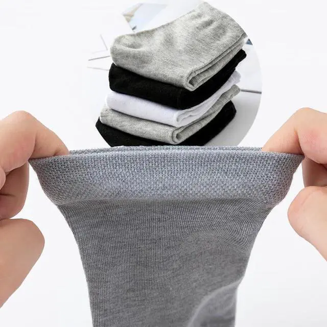 Alt view image 2 of 6 - 8 Pairs Crew Athletic Socks for Men Moisture Wicking Cushion Crew Socks for Sport Running Traveling