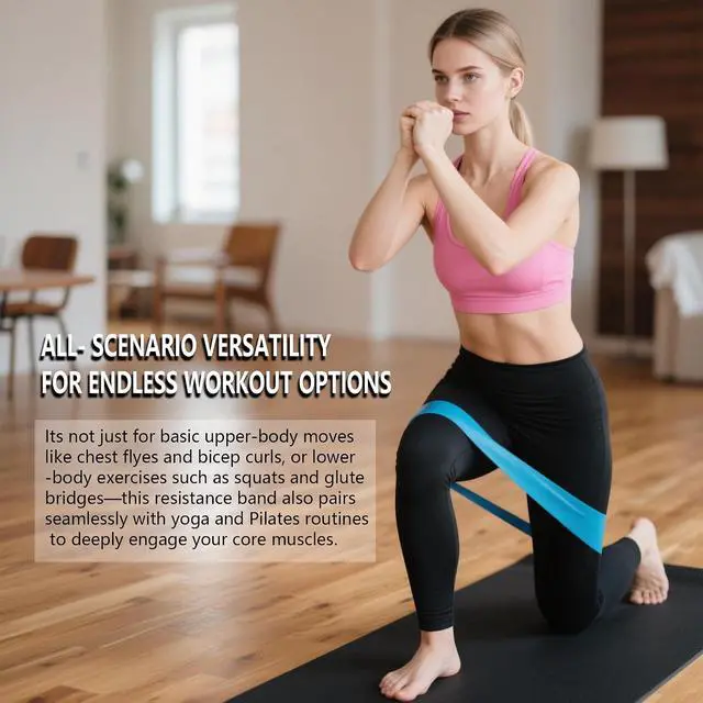 Alt view image 3 of 7 - Resistance Loop Exercise Bands, Stretch Bands for Working Out Professional Resistance Bands Women or Men