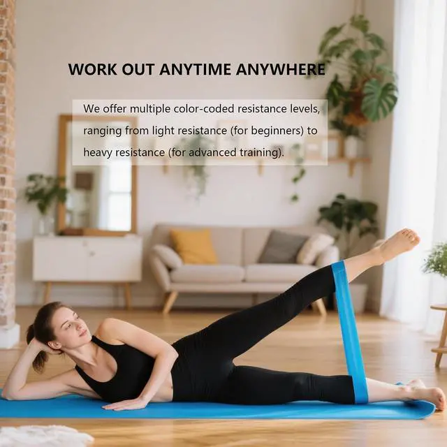 Alt view image 4 of 7 - Resistance Loop Exercise Bands, Stretch Bands for Working Out Professional Resistance Bands Women or Men