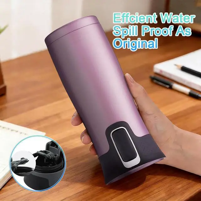 Alt view image 4 of 7 - BOSORIO 4 Pack Rubber Stoppers Compatible with Contigo West Loop 2.0&3.0 12oz 16oz 20oz 24oz Travel Mug, Lid Replacement Part, Replacement Silicone Seal for Contigo Coffee Tumbler