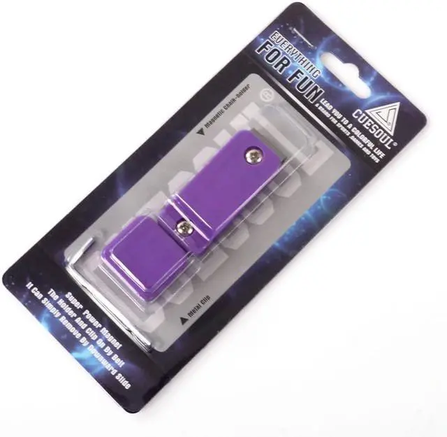 Alt view image 2 of 2 - CUESOUL Billiards Magnetic Pool Cue Chalk Holder for Billiard Belt Clip
