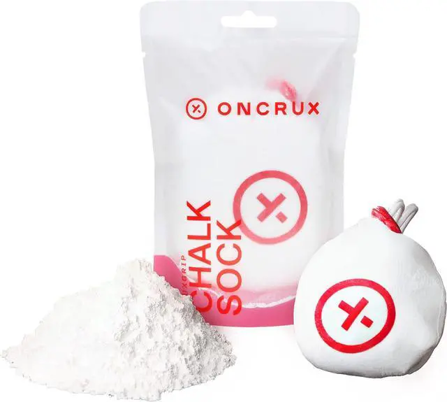 Main image of Chalk Sock 2 oz - Premium Refillable Chalk Ball - Made in USA - Performance Grade Grip Enhancer for Weightlifting, Rock Climbing, Gymnastics, Disc Golf and More