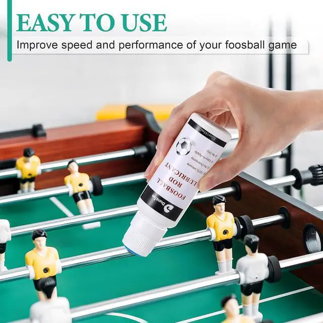 Alt view image 7 of 7 - Foosball Rod, 100% Silicone Lubricant, No Spill Applicator | Foosball Lubrication Oil for Table Rods Accessories