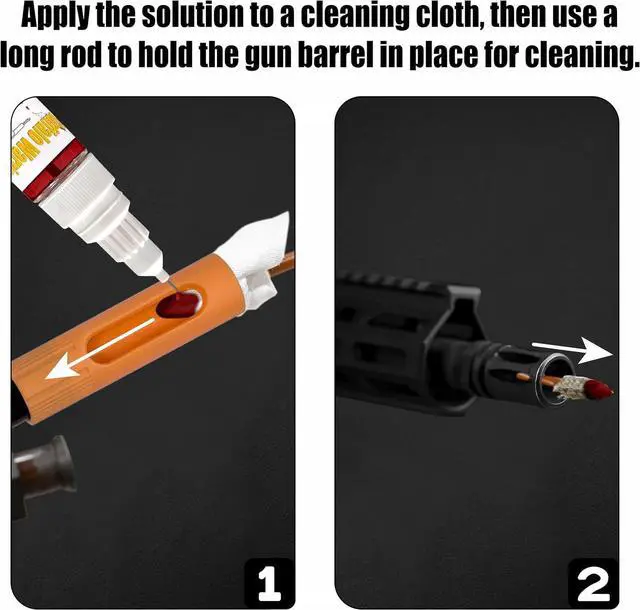 Alt view image 6 of 7 - 3-in-1 Gun Maintenance CLP Oil (1 Bottle of 20ml) | 3-in-1 CLP cleans, lubricates & protects. Built-in brush for detailed cleaning, needle tip for precise application.