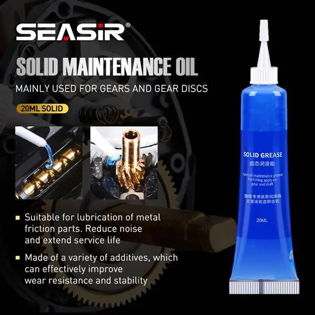 Alt view image 3 of 6 - SEASIR Fishing Reel Oil, 2Pcs Reel Oil and Grease Kit, Multi-Purpose Reel Lubricant for Reel Bearings, Bushings and Shafts - Spinning, Baitcasting, Freshwater, Saltwater