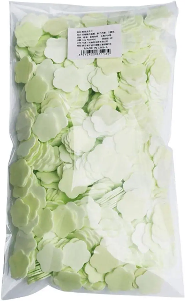 Main image of JJLFresheners 1000 Sheets Portable Disposable Paper Soap, Portable Travel Hiking Washing Hand Bath Toiletry Paper Soap