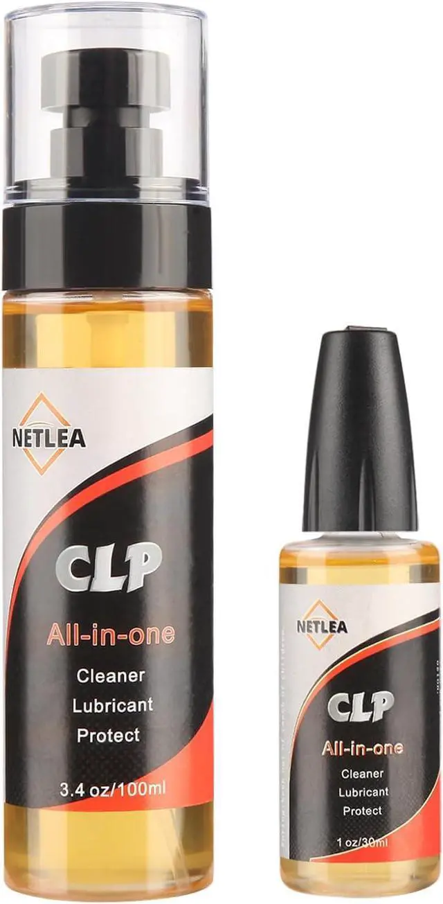Main image of CLP Gun Oil 4.4oz Cleaner, Lube & Rust Protectant Spray | CLP 3-in-1: cleans, lubes & prevents rust. Includes 3.4oz spray + 1oz needle oiler. For all firearms. Precision application.