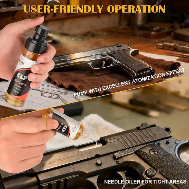 Alt view image 5 of 7 - CLP Gun Oil 3.7oz Cleaner, Lube & Rust Protectant in One