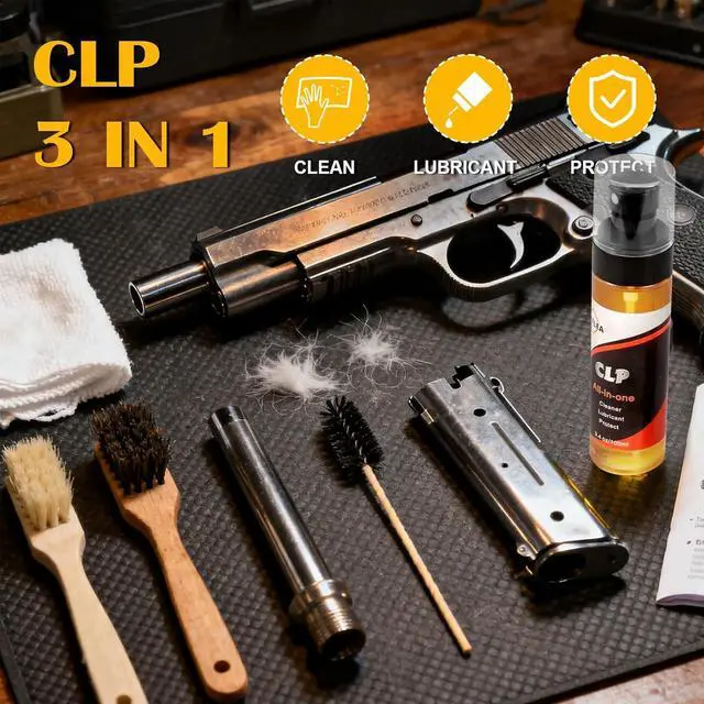 Alt view image 6 of 7 - CLP Gun Oil 3.7oz Cleaner, Lube & Rust Protectant in One