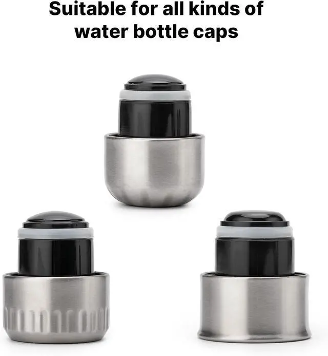 Alt view image 2 of 5 - Water Bottle Gaskets Replacement Silicone Sealing Rings,3 Pack | Water Bottle Gaskets Replacement Silicone Sealing Rings for koodee & Mira 9 oz,12 oz,17 oz Cola Shape Water Bottle, BPA-Free