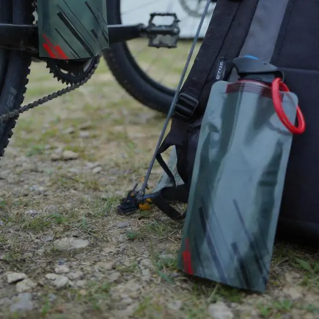 Alt view image 5 of 7 - 2Pcs Collapsible water bottle,22oz portable PE water bag for outdoor | Reusable foldable PE water bottle,easy to carry and store for camping,hiking,cycling and outdoor adventures.