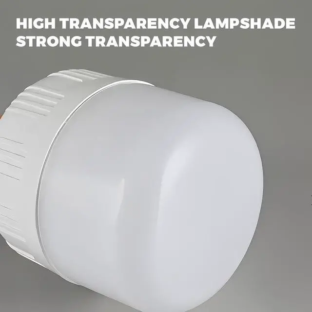 Alt view image 6 of 6 - LED Camping Light, 800 lumens, Powered by Rechargeable Batteries, White Portable Pendant Lights, Waterproof (2)