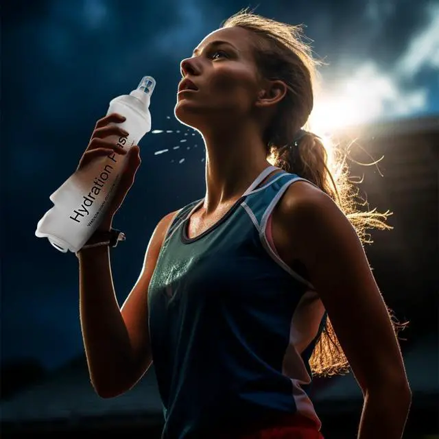 Alt view image 5 of 6 - WILDREEDS 250ml Soft Flask, TPU Collapsible Soft Water Bottle for Hydration Pack, Running Vest, Folding Water Bottle for Hiking Cycling Climbing-1Pcs, White