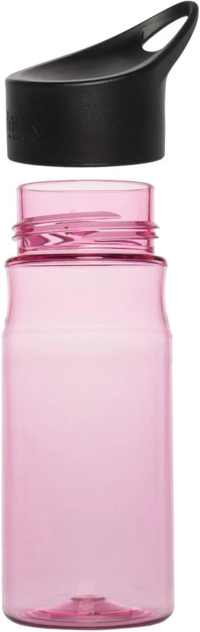 Alt view image 3 of 3 - Intak Thermos Water Bottle (2 Pack) Set 18oz Portable Plastic Hydration With Water Bottle Cap Handle