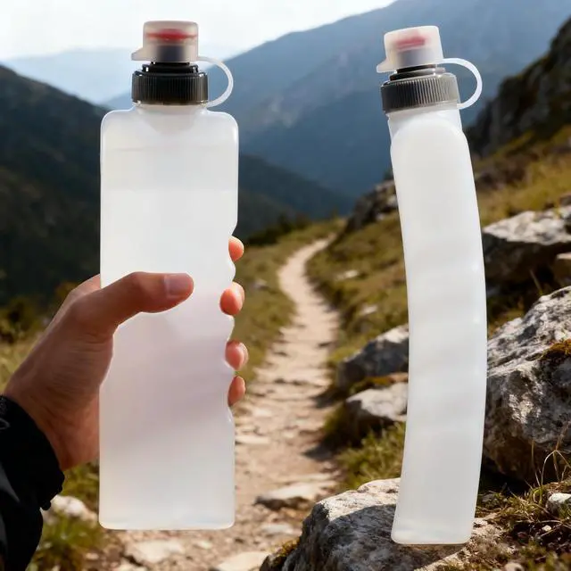 Alt view image 6 of 7 - Running handheld Water Bottle Portable Lightweight Hydration Pro Squeeze Sport Water Bottle for Gyms, Running, Hiking, Outdoor