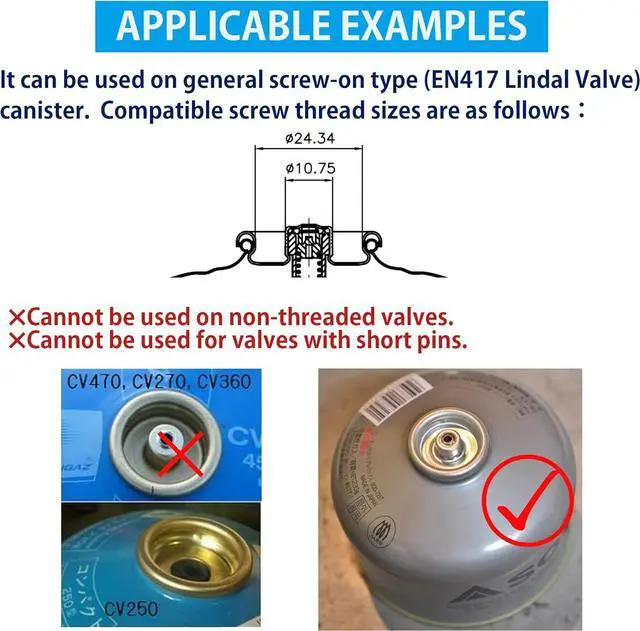 Alt view image 4 of 7 - CAMPINGMOON Extension Pole Rod for Camping Lantern Gas Lamp Z12