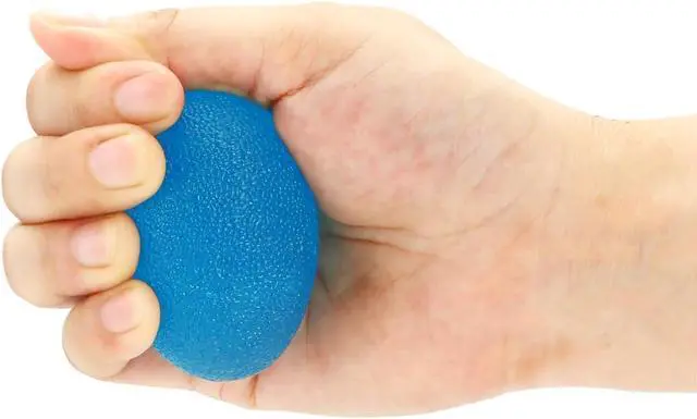 Alt view image 5 of 6 - Hand Squeeze Stress Balls Set with Carry Bag 3 Resistance, Finger Wrist Arthritis Therapy Rehab Exerciser, Carpal Tunnel, Stroke Rehabilitation Equipment