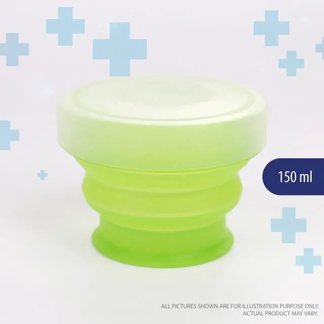Alt view image 2 of 7 - Deke Home - 2 Pack Silicone Collapsible Travel Cups with Lids Portable, Food Grade Camping Mugs for Outdoor, Hiking, Camping, Backpacking, and Travel