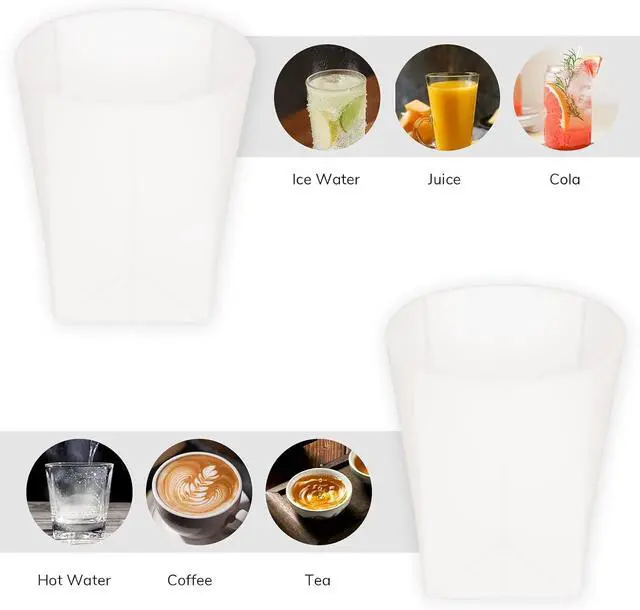 Alt view image 3 of 7 - Silicone Collapsible Travel Cup, Portable Foldable Water Cup,Reusable Leak-Proof Design For Camping, Hiking, Sports.Card Bag Design For Easy Insertion Into Pockets (light coffee)