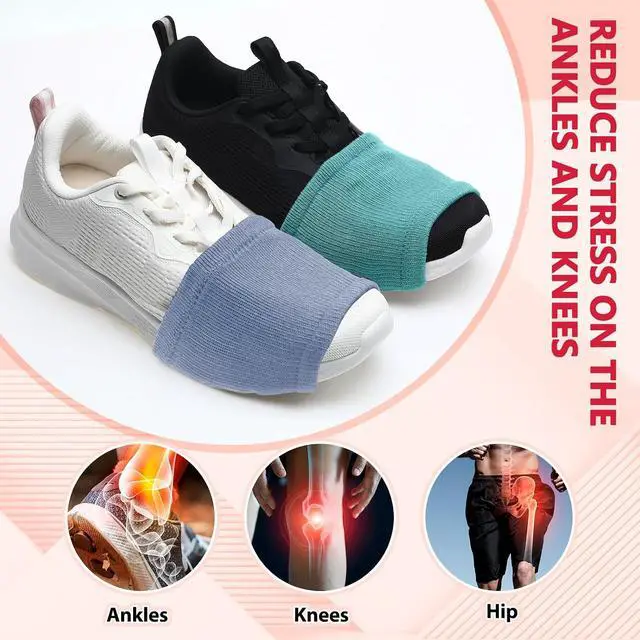 Alt view image 4 of 7 - Haysandy 8 Pairs Dance Shoe Covers