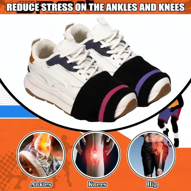 Alt view image 5 of 6 - Haysandy 8 Pairs Dance Shoe Covers