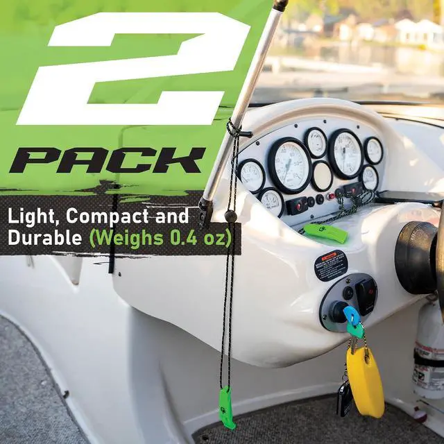 Alt view image 3 of 7 - Emergency Whistles 2 Pack, Loud Safety Survival Waterproof Signal | Gradient Fitness Dual-Chamber 120 dB Marine Alert Whistle with Reflective Lanyard, Floats in Water, Hiking, Camping Essential