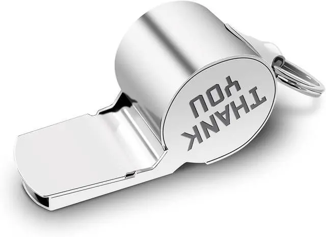 Alt view image 5 of 6 - Whistle for Coaches Whistles, Thanks Coach Gifts for Men Teacher Lanyard | Coach Referee & Umpire Gear Gifts, Thanks Gift Personalized Thank You Coach Gift, Referee Whistle Emergency