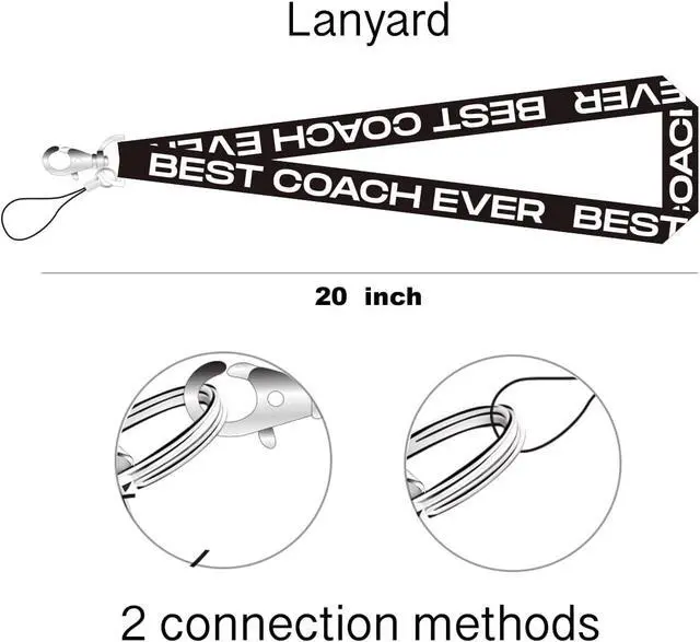 Alt view image 2 of 6 - Whistle for Coaches Whistles, Thanks Coach Gifts for Men Teacher Lanyard | Coach Referee & Umpire Gear Gifts, Thanks Gift Personalized Thank You Coach Gift, Referee Whistle Emergency