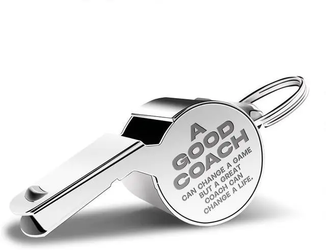 Alt view image 4 of 6 - Whistle for Coaches Whistles, Thanks Coach Gifts for Men Teacher Lanyard | Coach Referee & Umpire Gear Gifts, Thanks Gift Personalized Thank You Coach Gift, Referee Whistle Emergency