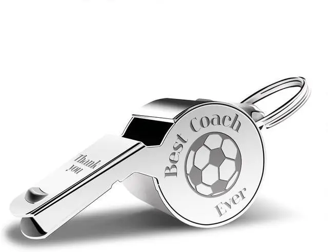 Alt view image 4 of 6 - Whistle for Coaches Whistles, Sports Coach Gifts for Men Teacher Lanyard | Sports Coach Referee & Umpire Gear Gifts, Sport Thanks Gift Personalized Thank You Coach Gift, Whistle Emergency
