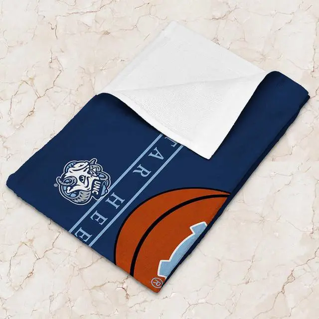 Alt view image 4 of 5 - Northwest NCAA North Carolina Tar Heels Rally Towel, Lightweight College Fan Gear, Wave Ready Stadium Sideline Accessory, 15 x 18 Inch