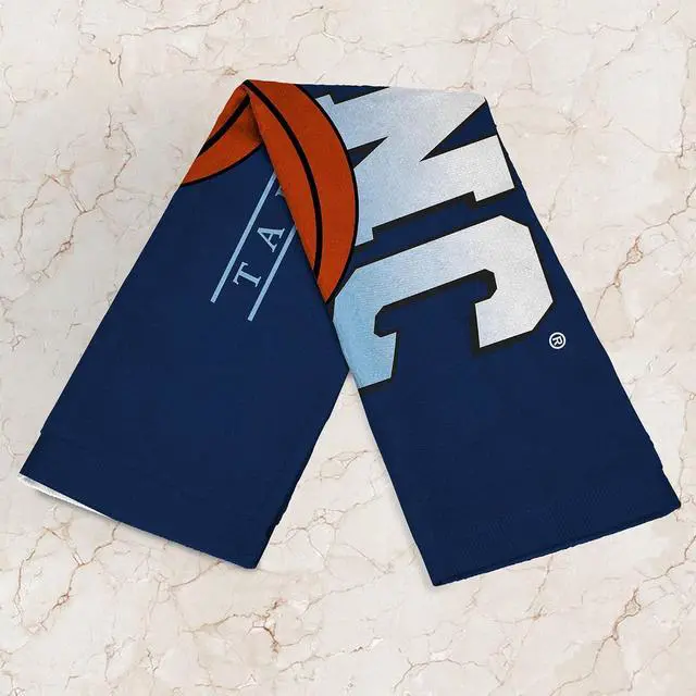 Alt view image 3 of 5 - Northwest NCAA North Carolina Tar Heels Rally Towel, Lightweight College Fan Gear, Wave Ready Stadium Sideline Accessory, 15 x 18 Inch
