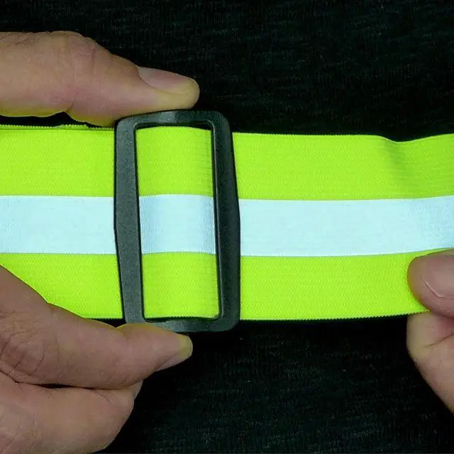 Alt view image 6 of 6 - Reflectives Reflective Elastic Belt or Sash