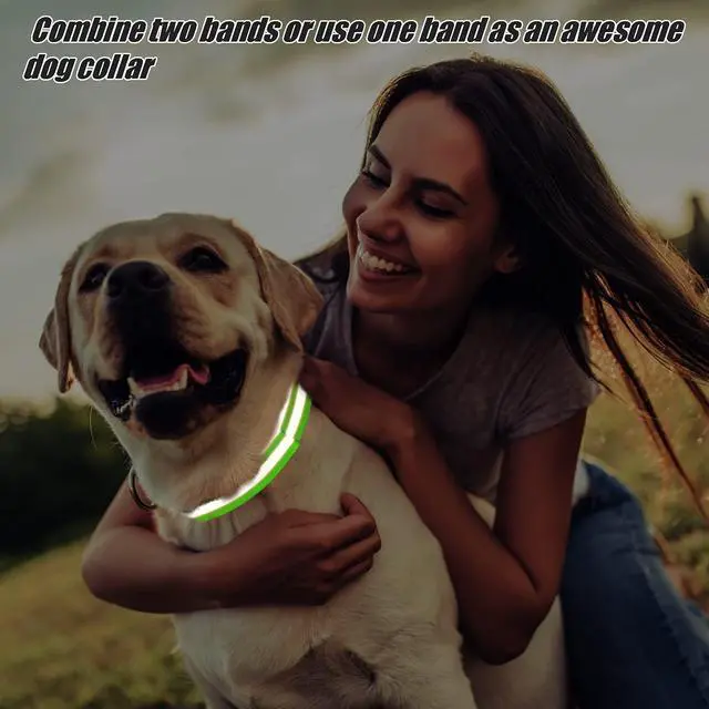 Alt view image 6 of 7 - Gejoy 16 Pieces Reflective Bands Reflector Bands for Wrist, Arm, Ankle, Leg, High Visibility Reflective Gear Safety Reflector Tape Straps for Night Walking, Cycling and Running