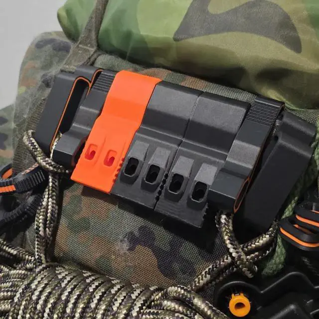 Alt view image 6 of 6 - Emergency Safety Whistle with Flexible Clip, Loud Tactical EDC Whistle for Backpack, Running, Hiking, Police & Security Gear Accessory