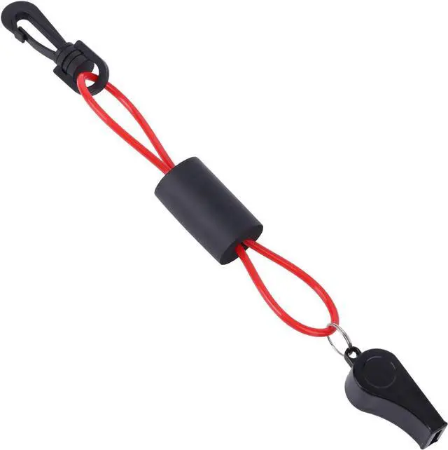 Main image of lasuroa Boat Whistle with Lanyard, Loud Blast Survival Safety Whistle Emergency Accessory for Kayaking Camping Hiking Lifeguard Rescue Gear