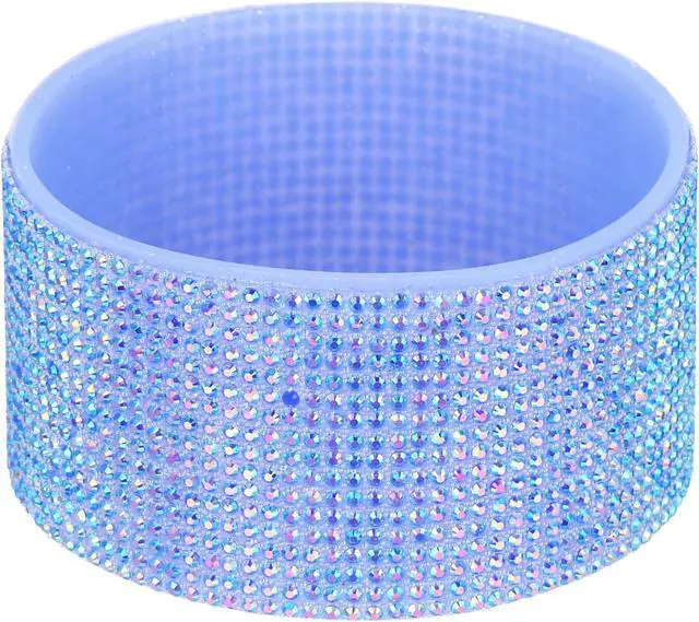 Main image of PATIKIL Glitter Silicone Boot, Diamond Water Bottle Protective Boots Shining Anti Slip Cup Sleeve Accessories for Stanley Tumbler