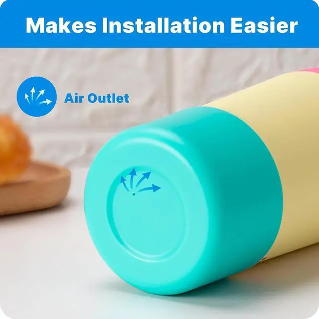 Alt view image 6 of 7 - Silicone Boot for Owala Kids Water Bottle 14/16 oz, Tumbler 12oz | Anti-Slip Protective Sleeve Bottom Protector for Owala 14/16oz, BPA-Free, Reduces Dents & Noise for School, Daily Use