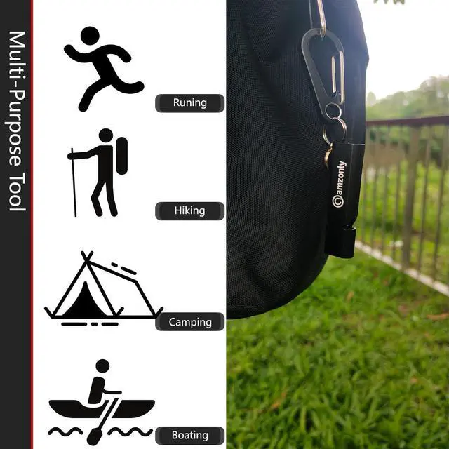 Alt view image 6 of 7 - Amzonly Heart-Engraved Aluminum Emergency Whistles for Her/Him, A Pair of Custom-Initialed Whistles with Keychains and Neck Lanyards, for Lifeguard, Coaching, Hiking, EDC Outdoor, Sports, Multi Color