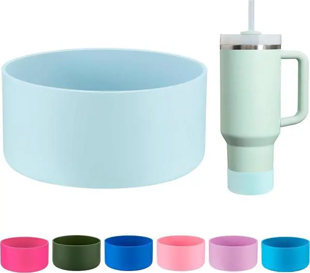 Main image of Silicone Boot for Stanley 20-40 oz, Anti Slip Bottom Cover Sleeve for for Hydro Flask Water Bottle 12-24 oz and Tumblers Bottom of 2.83-2.95in