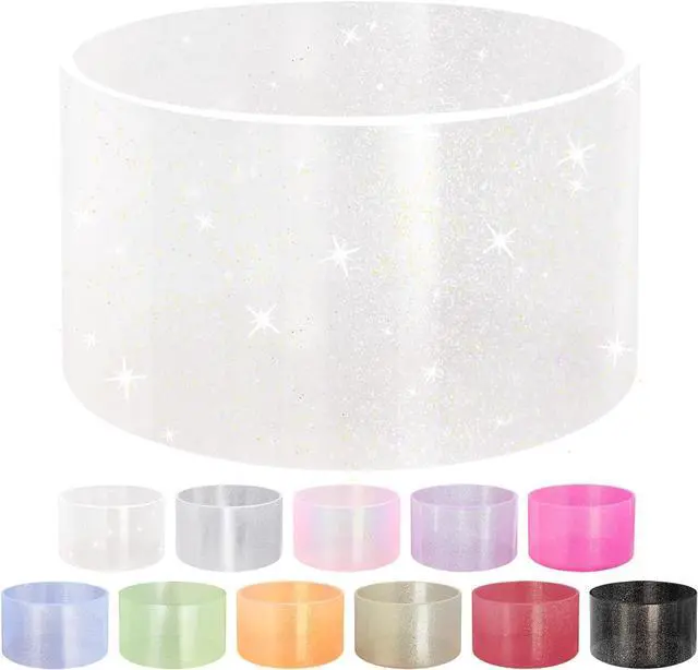 Main image of Jelly Luster Glitter Silicone Boot Sleeve for Stanley 20-40oz Cup&Tumbler | Protective Anti-Slip boot Compatible with Stanley 20/30/40oz &Hydro Flask Tumblers&Other bottles with A Base of 2.85-3.0in