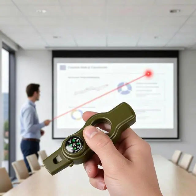 Alt view image 7 of 7 - Emergency Survival Safety WhistleWhistle for Kids with Lanyard,Compass,Thermometer,Ideal for Kayaking, Boating, Hiking, Camping, Climbing