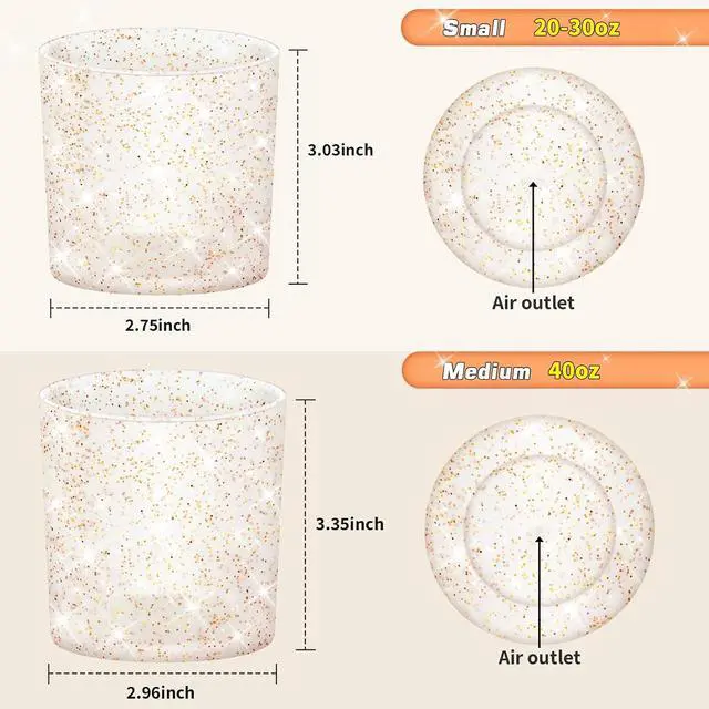 Alt view image 4 of 7 - WUQID Glitter Higher Silicone Boot Compatible with Stanley Quencher H2.0 40oz 30oz 20oz & IceFlow Flip 30oz 20oz, Tumbler Cups Anti-Slip Bottom Sleeve Cover