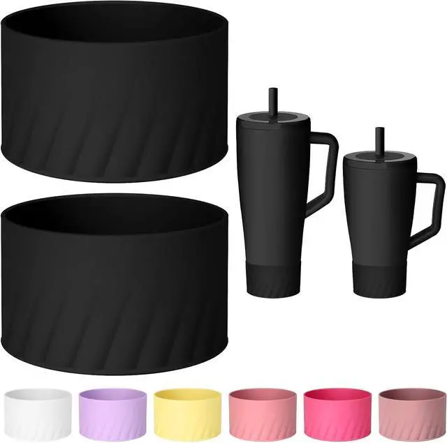 Main image of Roliwils 2 Pack Silicone Cup Boot for Brumate Era, Anti-Slip Dent Protection Boot | Cup Accessories | Protective Bottle Sleeve for Daily & Outdoor Use
