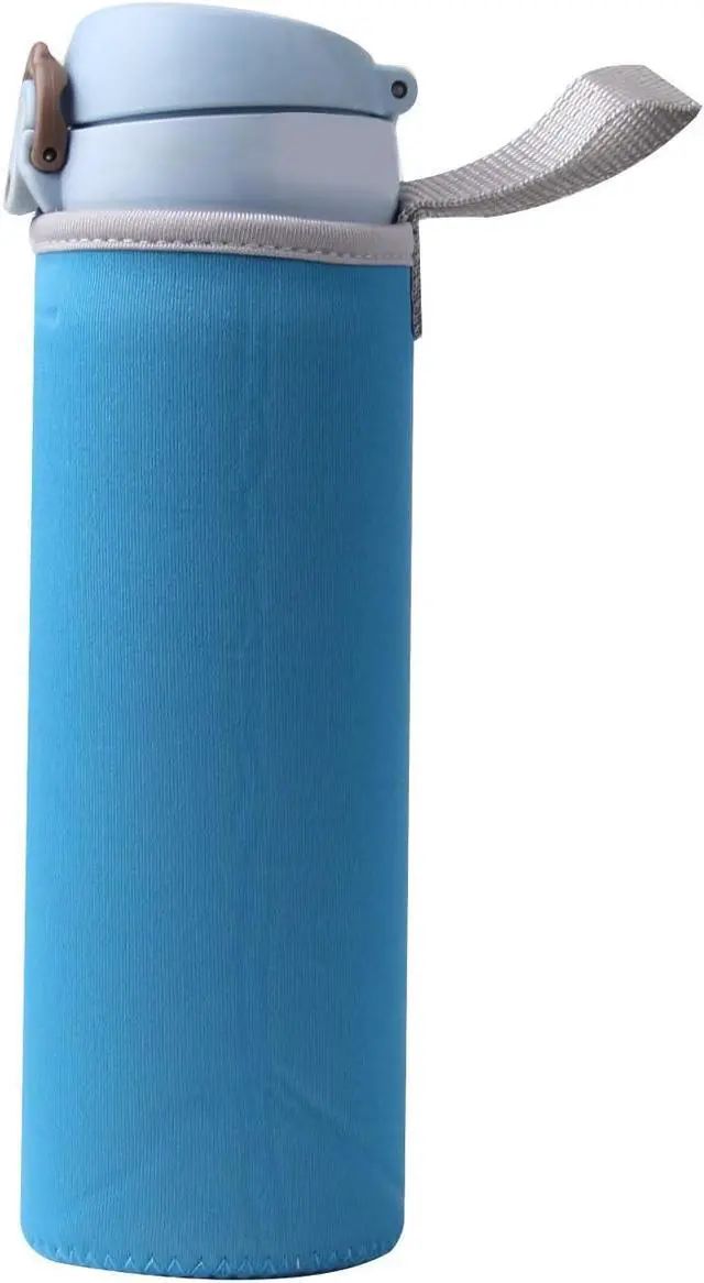 Alt view image 4 of 7 - HRLORKC 10 Pack Neoprene Water Bottle Sleeve - 12 oz to 18 oz Insulated Glass Bottle Cozy (Multi-Color)
