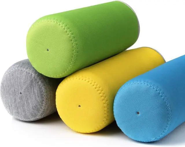 Alt view image 5 of 7 - HRLORKC 10 Pack Neoprene Water Bottle Sleeve - 12 oz to 18 oz Insulated Glass Bottle Cozy (Multi-Color)